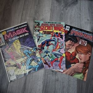 Marvel Comic Book Set Of 3
